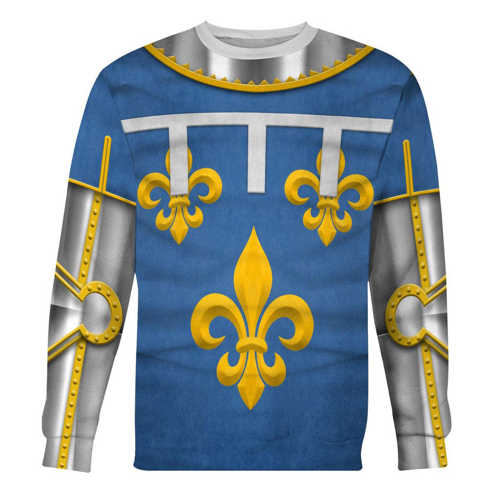 Oodiegang Charles Duke of Orleans Battle of Agincourt Costume Hoodie Sweatshirt T-Shirt Tracksuit - Oodiegang.com