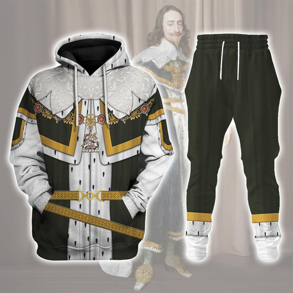 Oodiegang Charles I of England Costume Hoodie Sweatshirt T-Shirt Tracksuit - Oodiegang.com