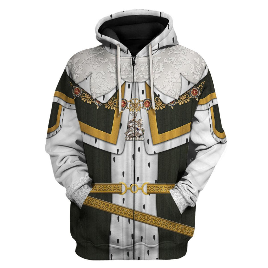 Oodiegang Charles I of England Costume Hoodie Sweatshirt T-Shirt Tracksuit - Oodiegang.com