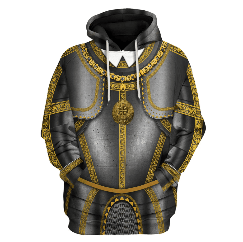 OodieGang Charles V Holy Roman Emperor Costume Hoodie Sweatshirt T-Shirt Tracksuit - OodieGang.com