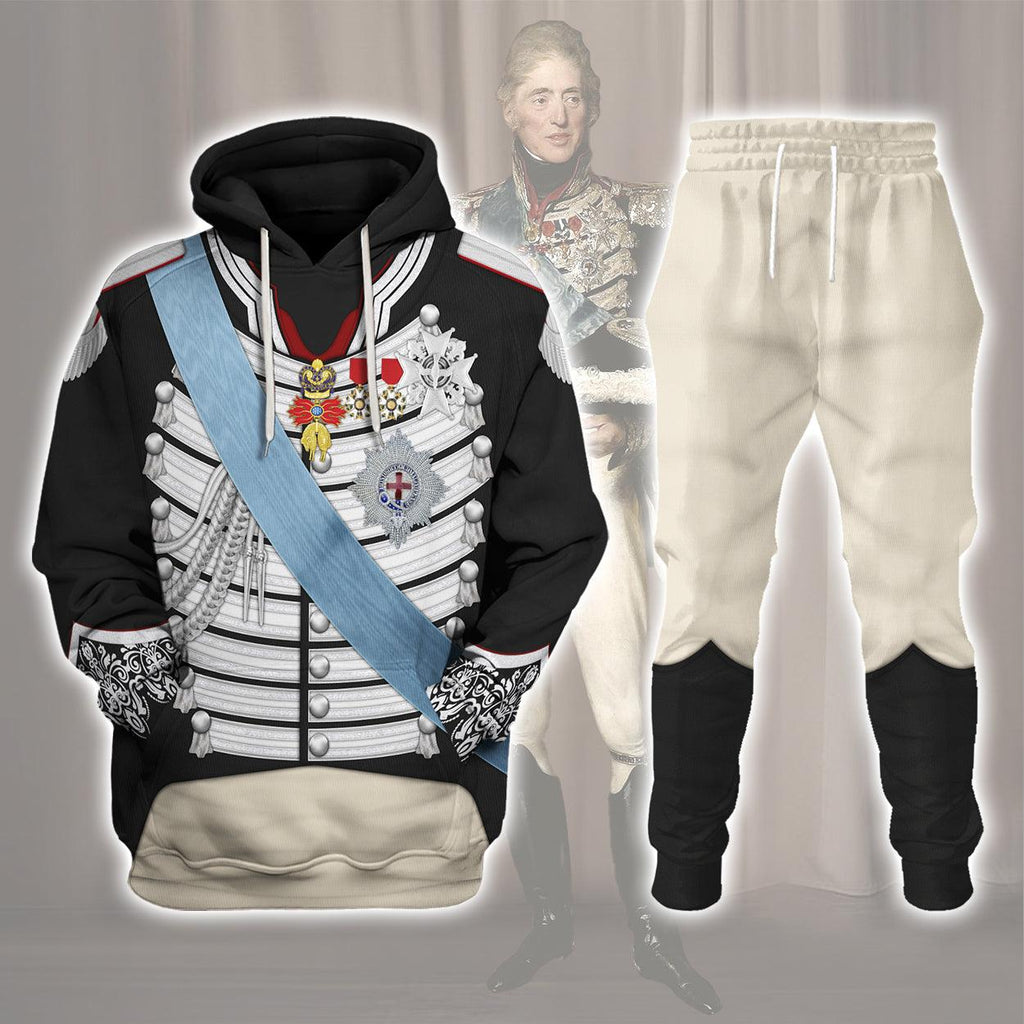 Oodiegang Charles X of France Lawrence Uniform All Over Print Hoodie Sweatshirt T-Shirt Tracksuit - Oodiegang.com