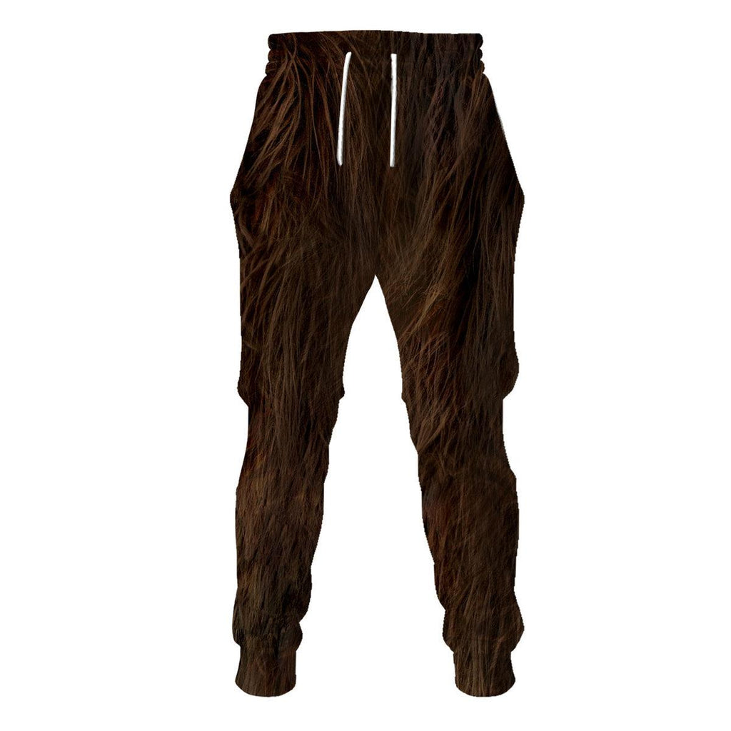 OodieGang Chewbacca Costume Hoodie Sweatshirt T-Shirt - OodieGang.com