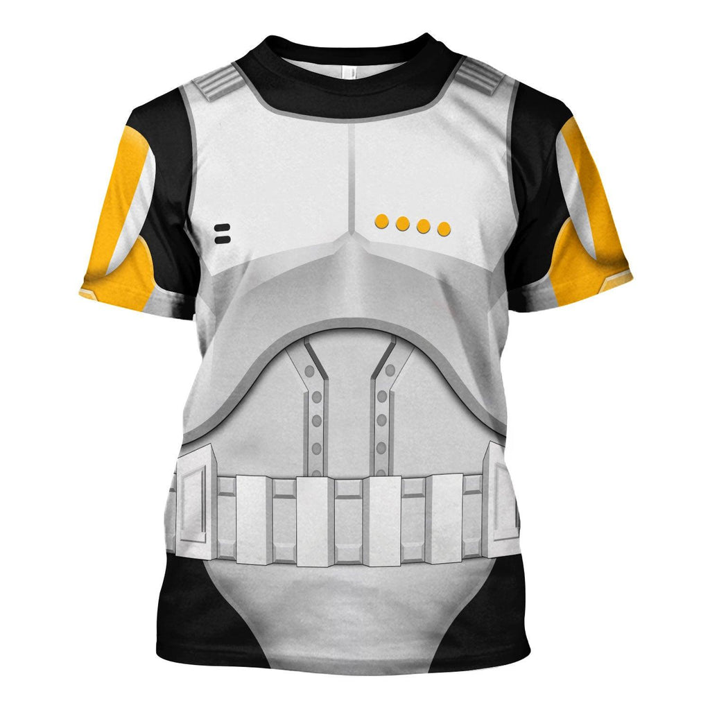 Oodiegang Clone Trooper Commander Costume Hoodie Sweatshirt T-Shirt Sweatpants - Oodiegang.com