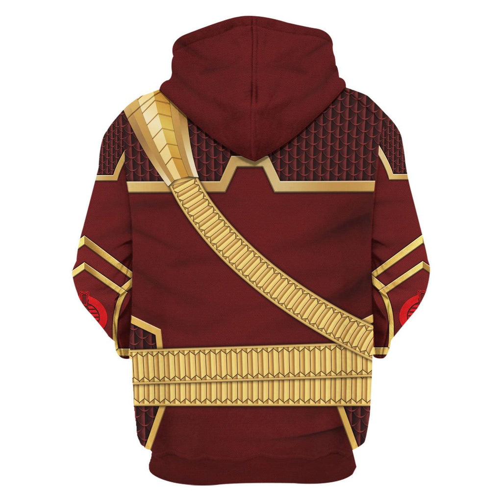 Oodiegang Cobra Commander Burgundy Color Costumes Hoodie Sweatshirt T-Shirt - DucG