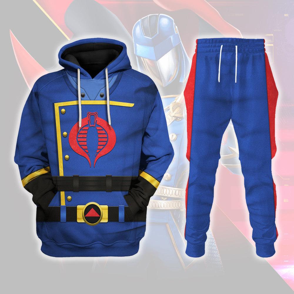 OodieGang Cobra Commander Classic Costumes Hoodie Sweatshirt T-Shirt - OodieGang