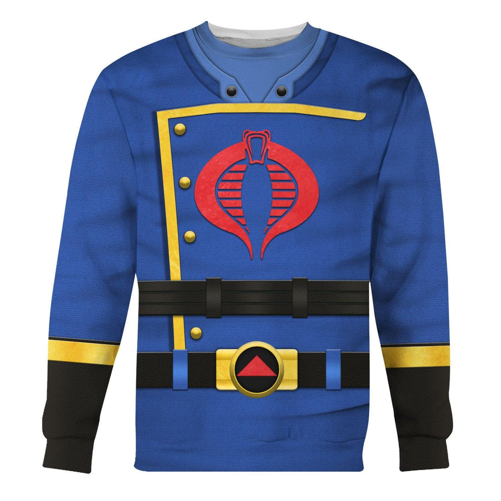 OodieGang Cobra Commander Classic Costumes Hoodie Sweatshirt T-Shirt - OodieGang