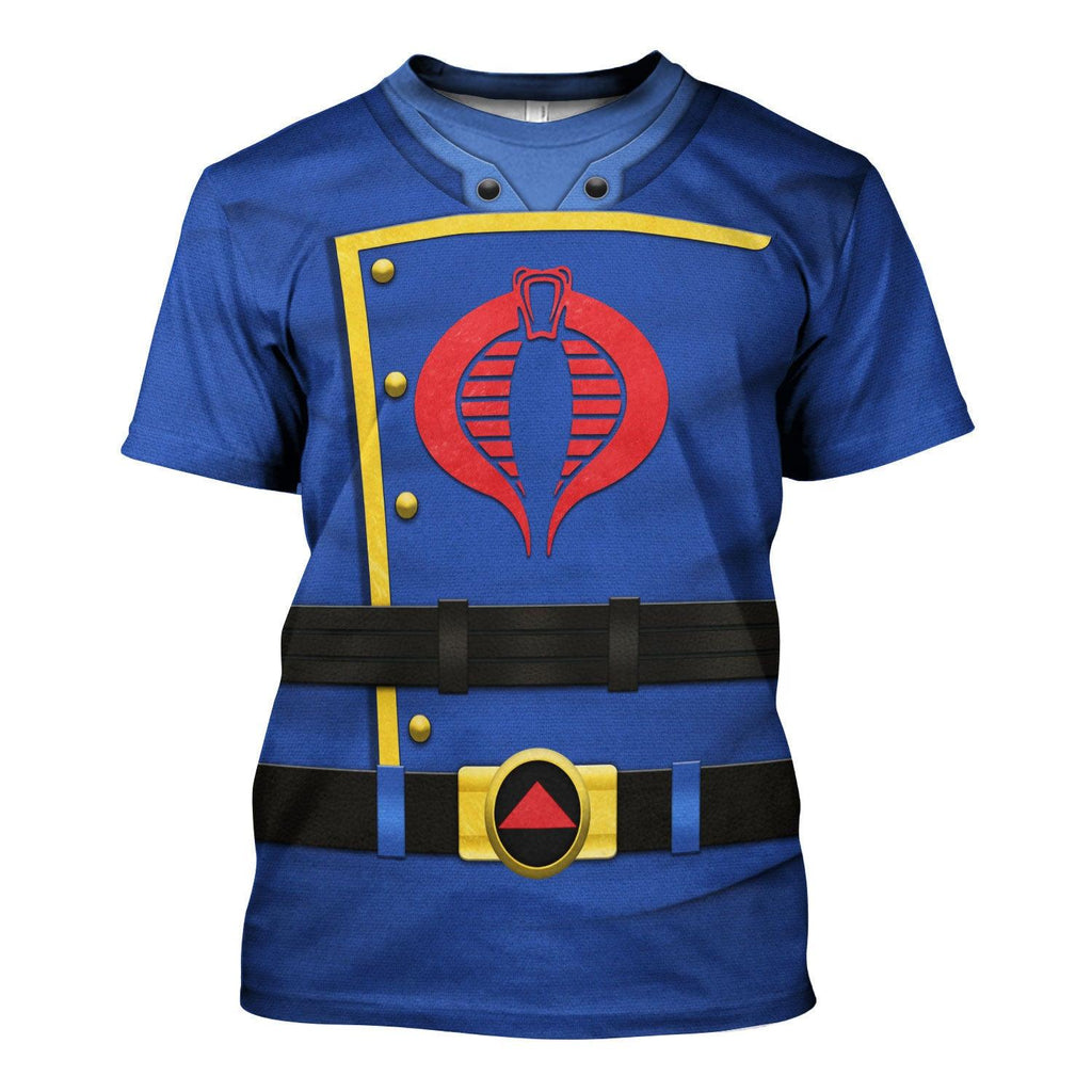 OodieGang Cobra Commander Classic Costumes Hoodie Sweatshirt T-Shirt - OodieGang