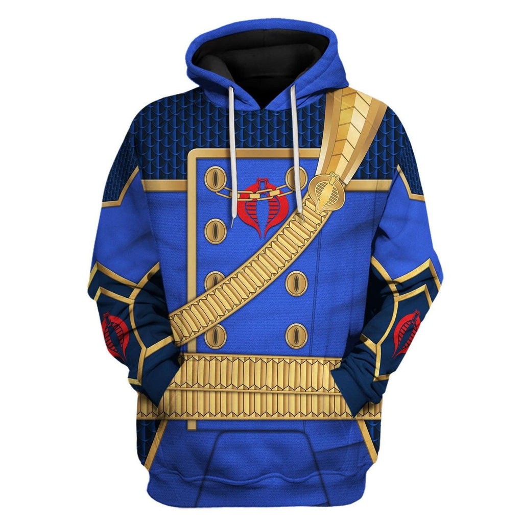 OodieGang Cobra Commander Costumes Hoodie Sweatshirt T-Shirt - OodieGang