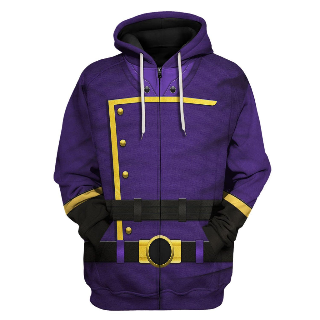 OodieGang Cobra Commander Purple Costumes Hoodie Sweatshirt T-Shirt - OodieGang