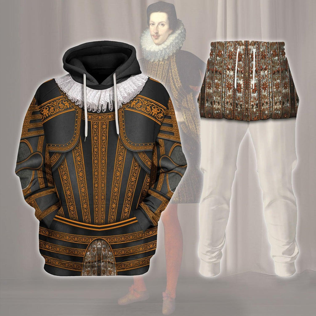 OodieGang Cosimo II de' Medici, Grand Duke of Tuscany Costume Hoodie Sweatshirt T-Shirt Tracksuit - OodieGang.com