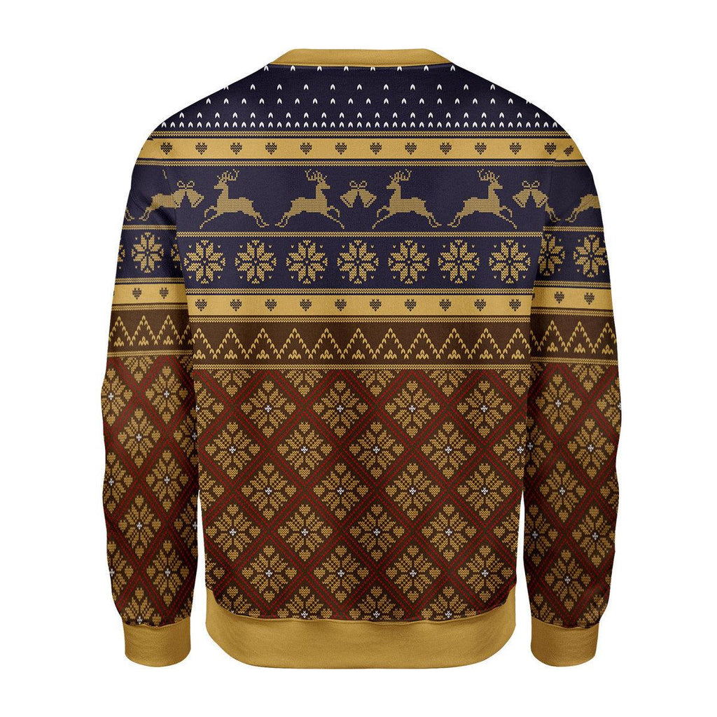 OodieGang Cretan-Style Christ the Teacher Artwork Christmas Sweater - OodieGang.com