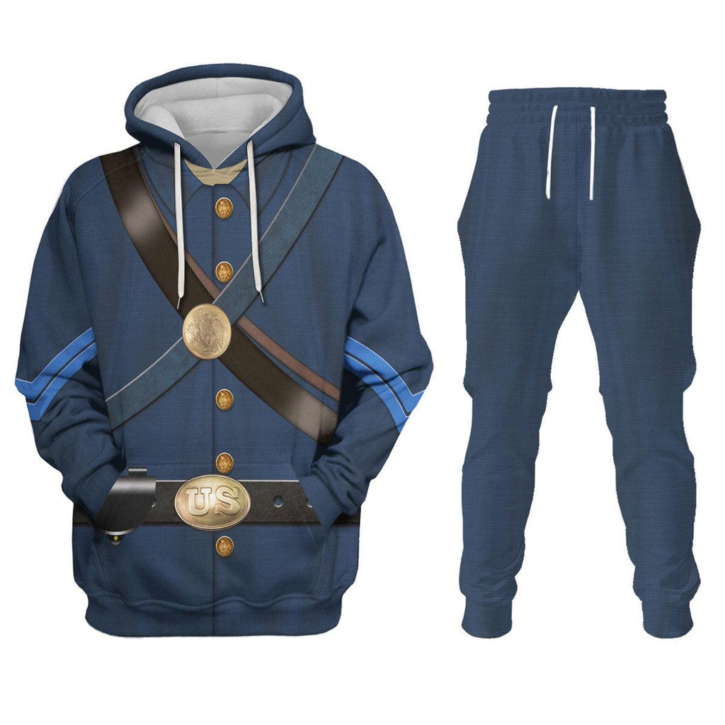 Oodiegang CW Uniforms of Blue Uniform All Over Print Hoodie Sweatshirt T-Shirt Tracksuit - Oodiegang.com