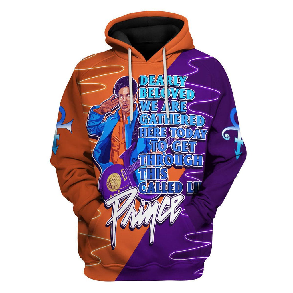 OodieGang Dearly Beloved Prince Unisex Pullover Hoodie, Sweatshirt, T-Shirt - OodieGang.com