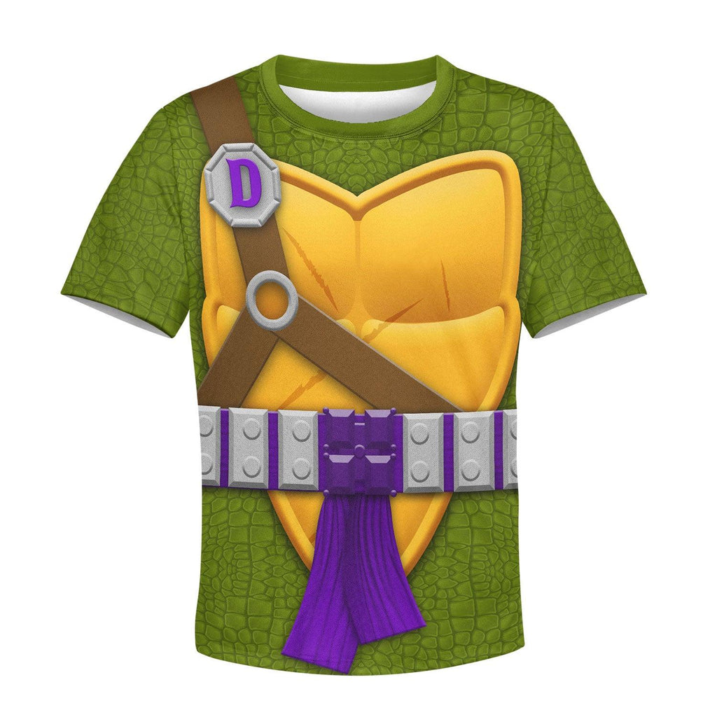 OodieGang Donatello Costume Cosplay Kid Hoodie Sweatshirt T-Shirt - OodieGang.com