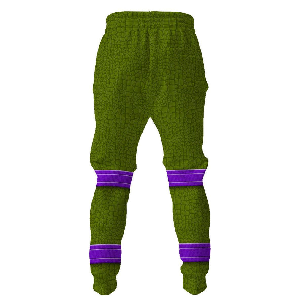 Oodiegang Donatello TMNT Costume Hoodie Sweatshirt T-Shirt Sweatpants - Oodiegang.com