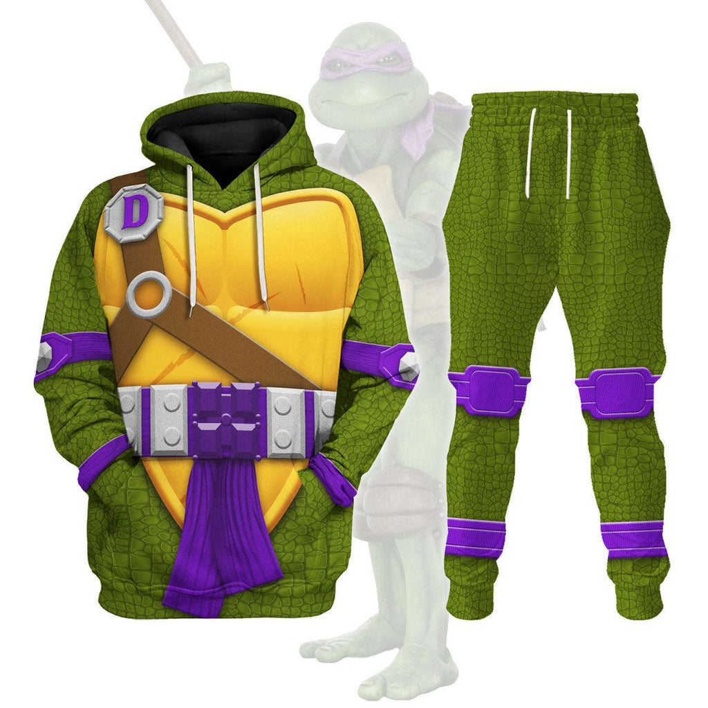 Oodiegang Donatello TMNT Costume Hoodie Sweatshirt T-Shirt Sweatpants - Oodiegang.com