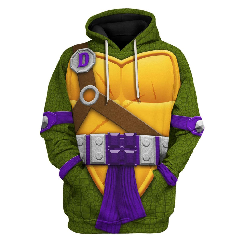 Oodiegang Donatello TMNT Costume Hoodie Sweatshirt T-Shirt Sweatpants - Oodiegang.com