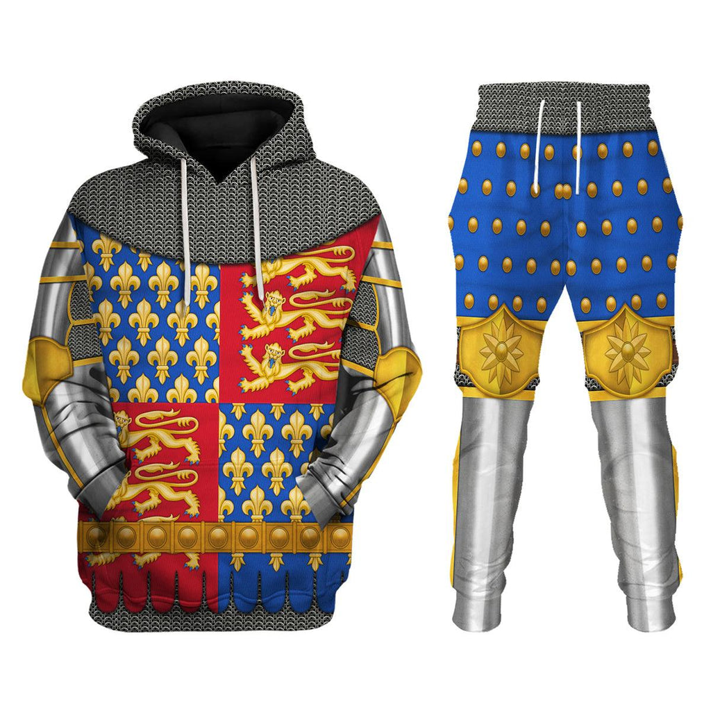 Oodiegang Edward III Of England Amour Knights Costume Hoodie Sweatshirt T-Shirt Tracksuit - Oodiegang.com