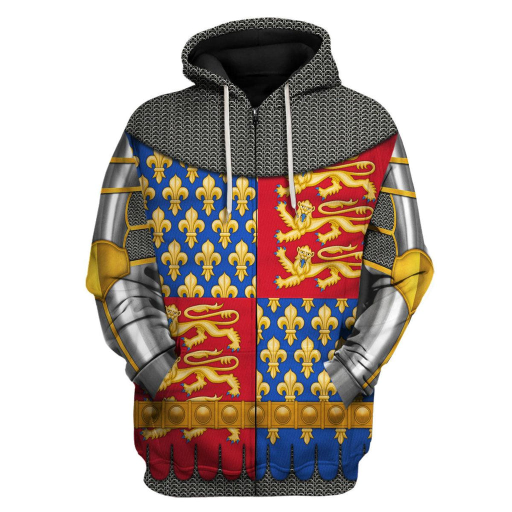 Oodiegang Edward III Of England Amour Knights Costume Hoodie Sweatshirt T-Shirt Tracksuit - Oodiegang.com