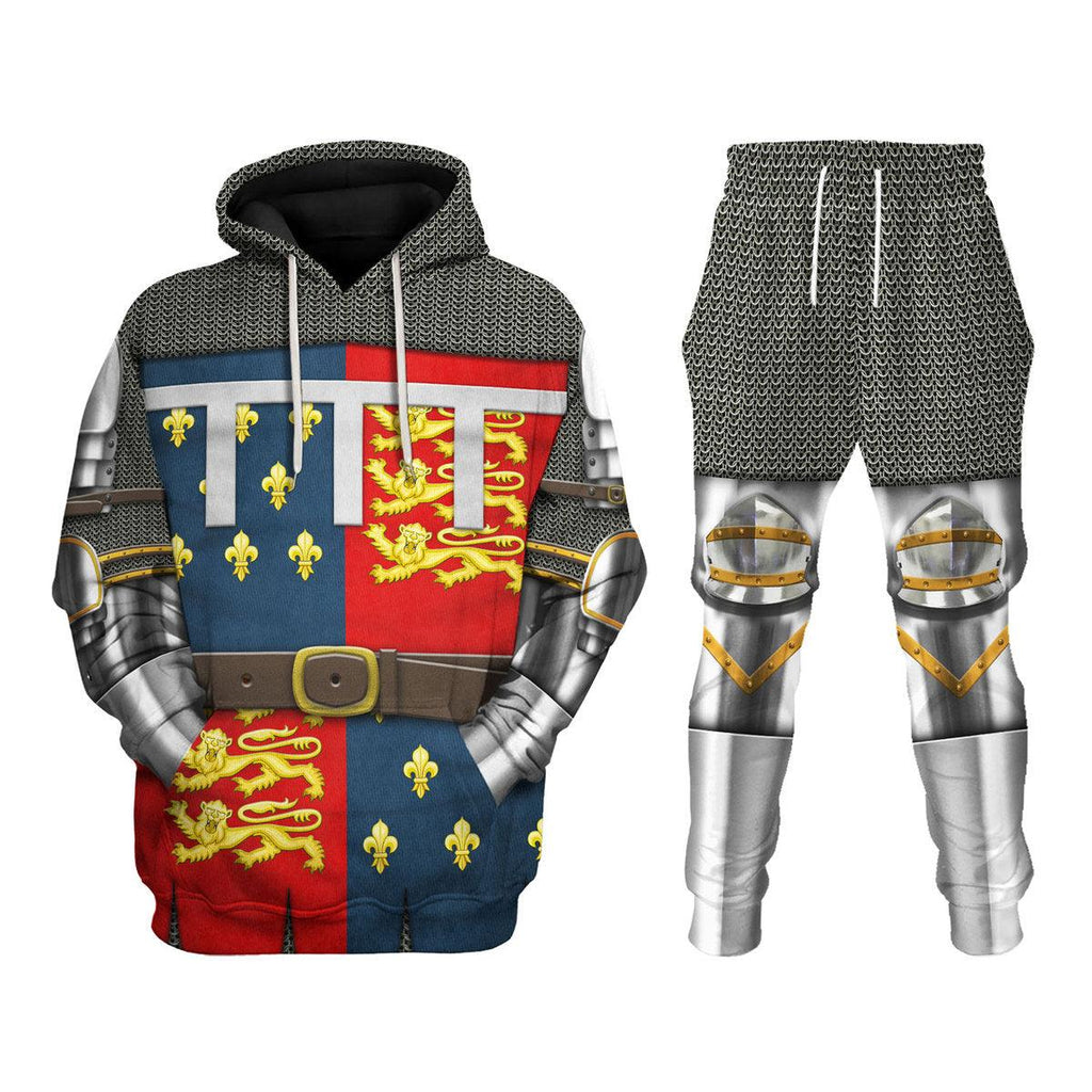 Oodiegang Edward The Black Prince- Battle of Poitiers- 1356 Costume Hoodie Sweatshirt T-Shirt Tracksuit - Oodiegang.com