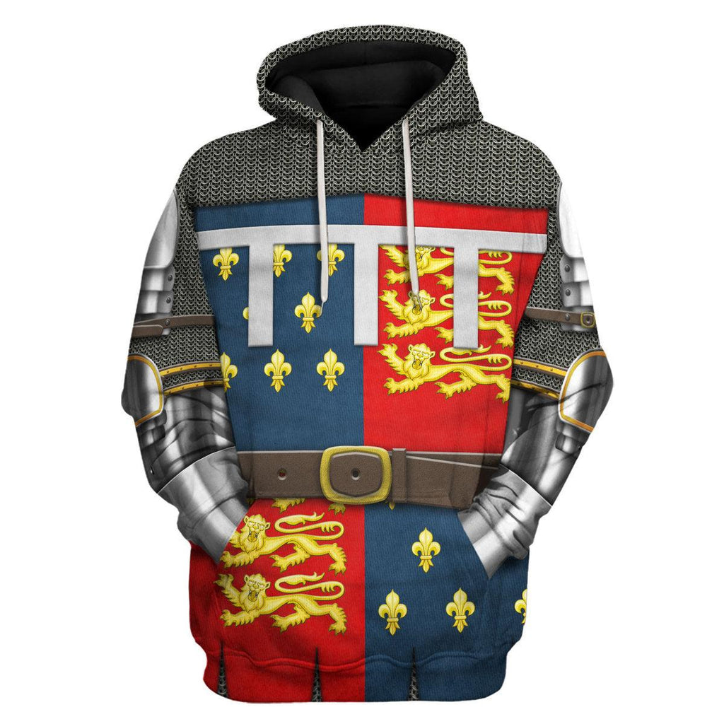 Oodiegang Edward The Black Prince- Battle of Poitiers- 1356 Costume Hoodie Sweatshirt T-Shirt Tracksuit - Oodiegang.com