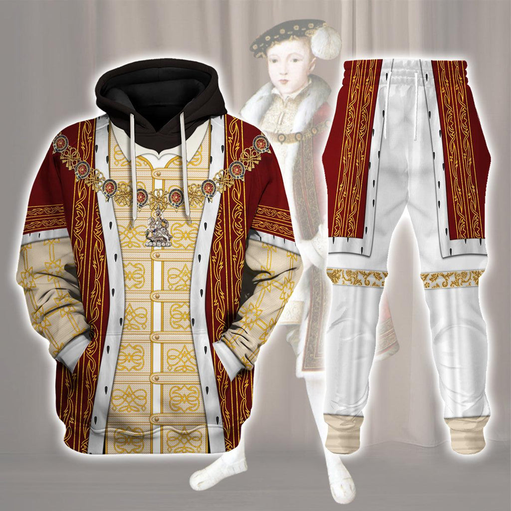 Oodiegang Edward VI of England Costume Hoodie Sweatshirt T-Shirt Tracksuit - Oodiegang.com