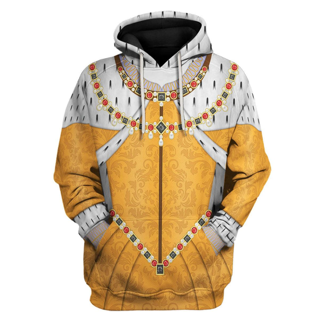 Oodiegang Elizabeth I of England Costume Hoodie Sweatshirt T-Shirt Tracksuit - Oodiegang.com