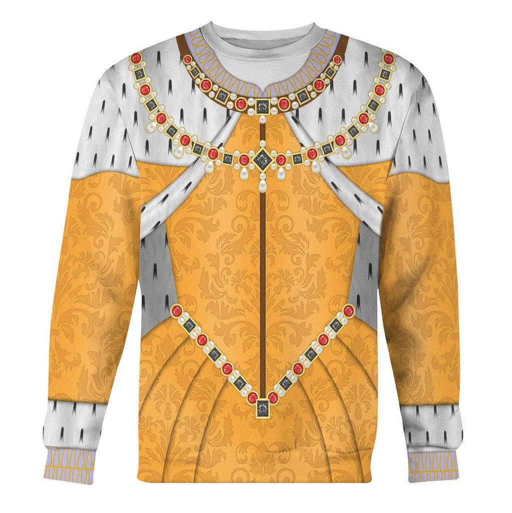 Oodiegang Elizabeth I of England Costume Hoodie Sweatshirt T-Shirt Tracksuit - Oodiegang.com