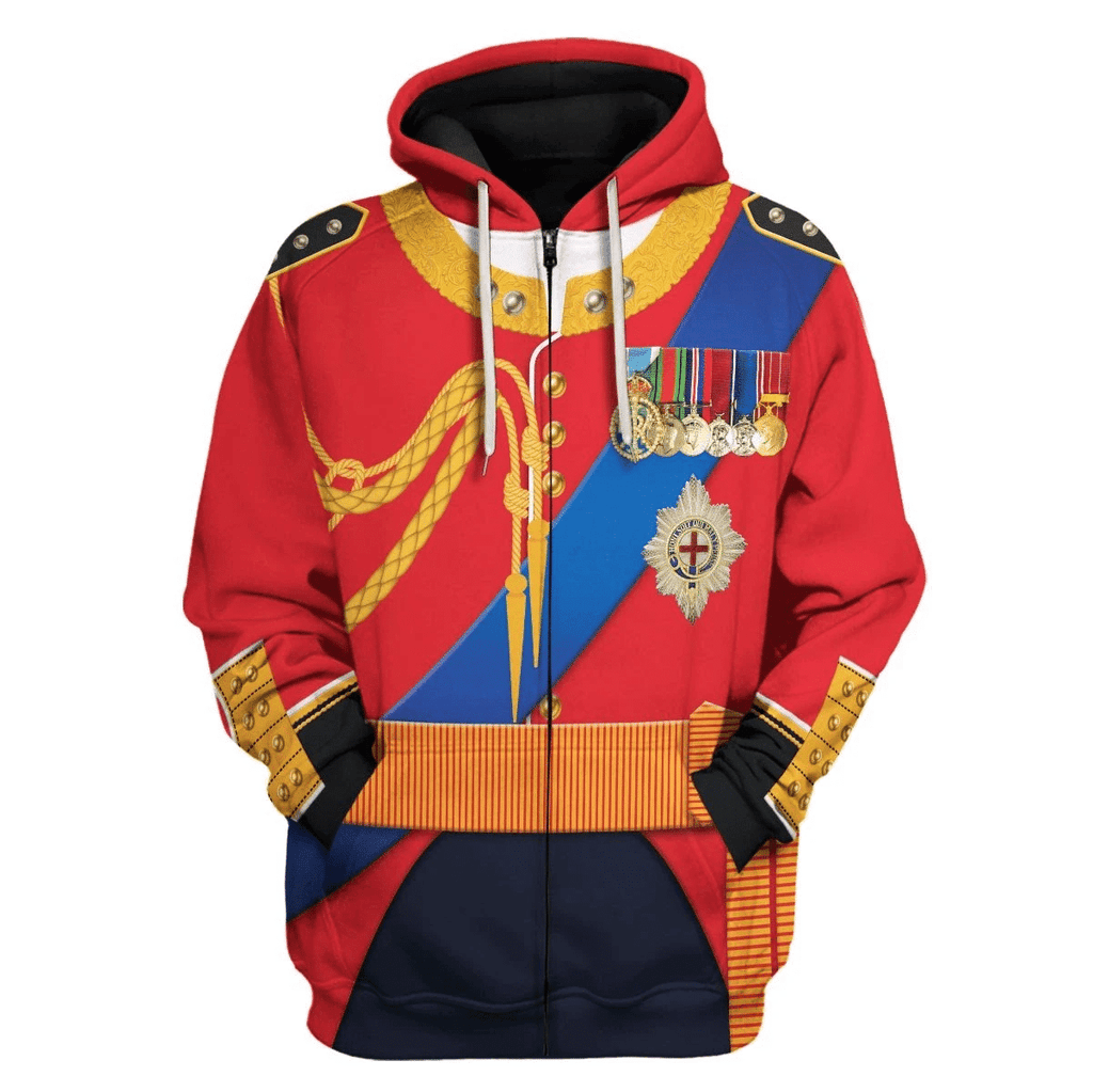 OodieGang Elizabeth II of England Costume Hoodie Sweatshirt T-Shirt Tracksuit - OodieGang.com