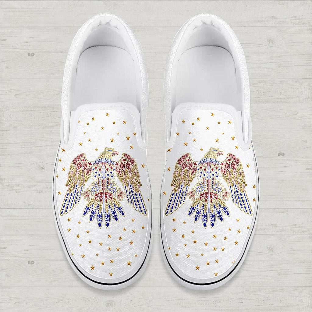 OodieGang Elvis Aloha Slip On Shoes - OodieGang.com