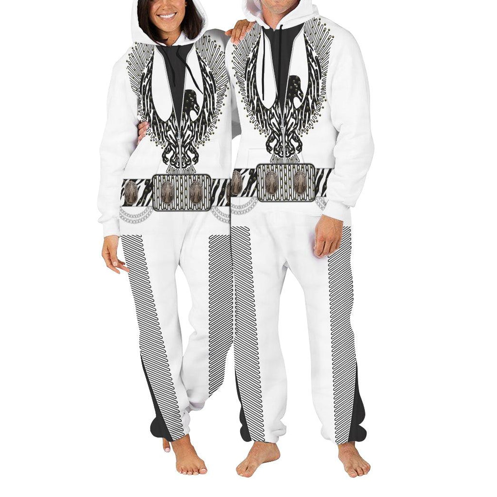 OodieGang Elvis Black Phoenix jumpsuit Costume - OodieGang.com