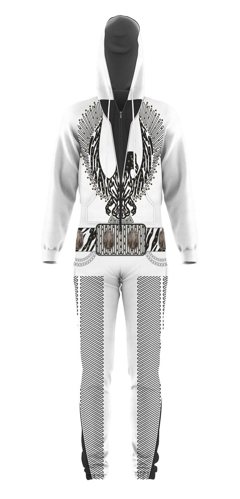 OodieGang Elvis Black Phoenix jumpsuit Costume - OodieGang.com