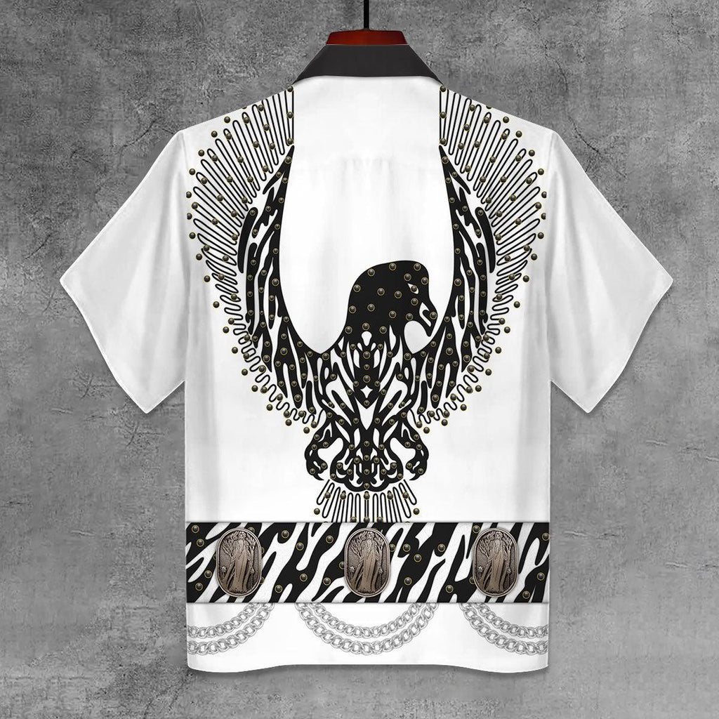 OodieGang Elvis Black Phoenix Unisex Hawaii Shirt - OodieGang.com