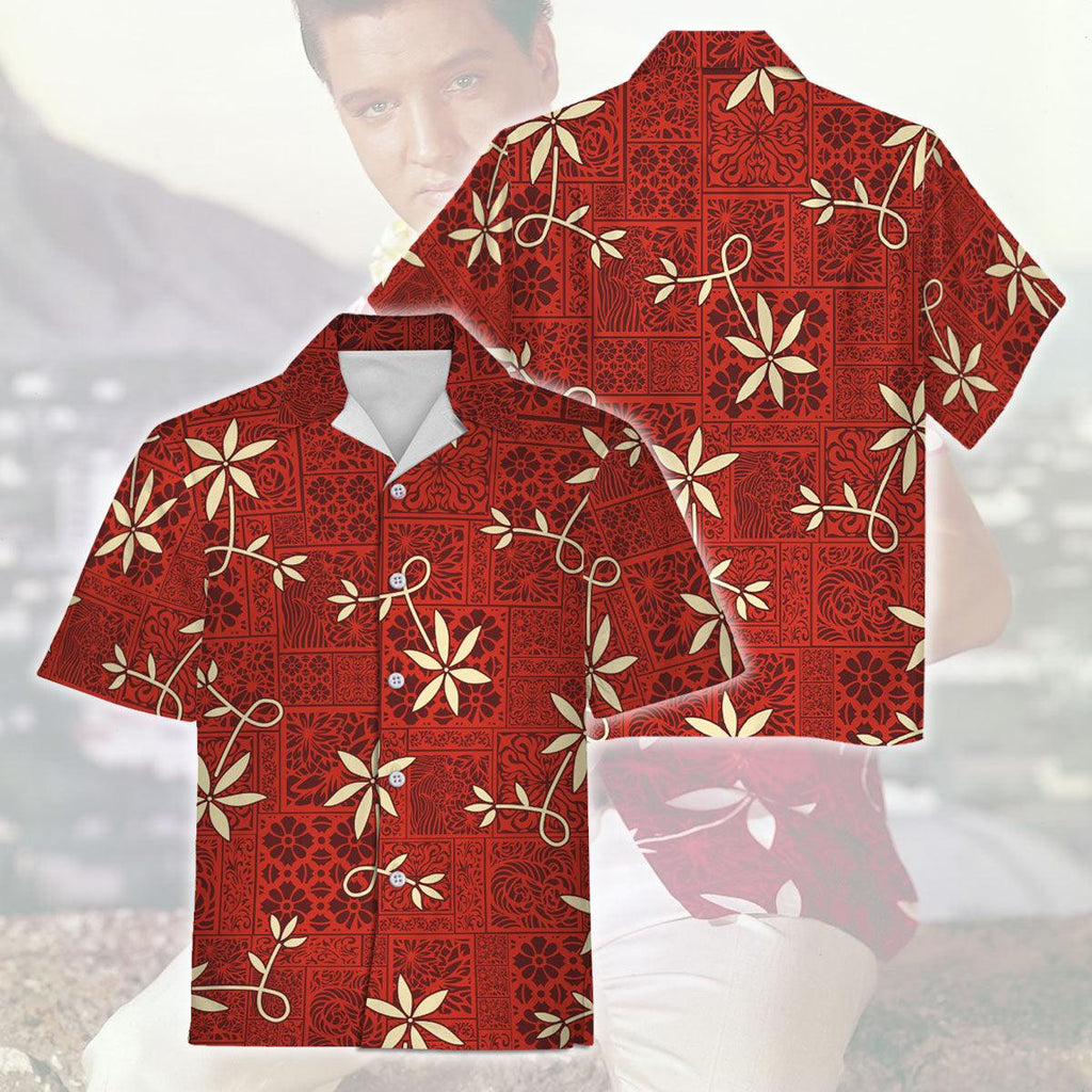 Oodiegang Elvis Blue Hawaii Shirt - Oodiegang.com