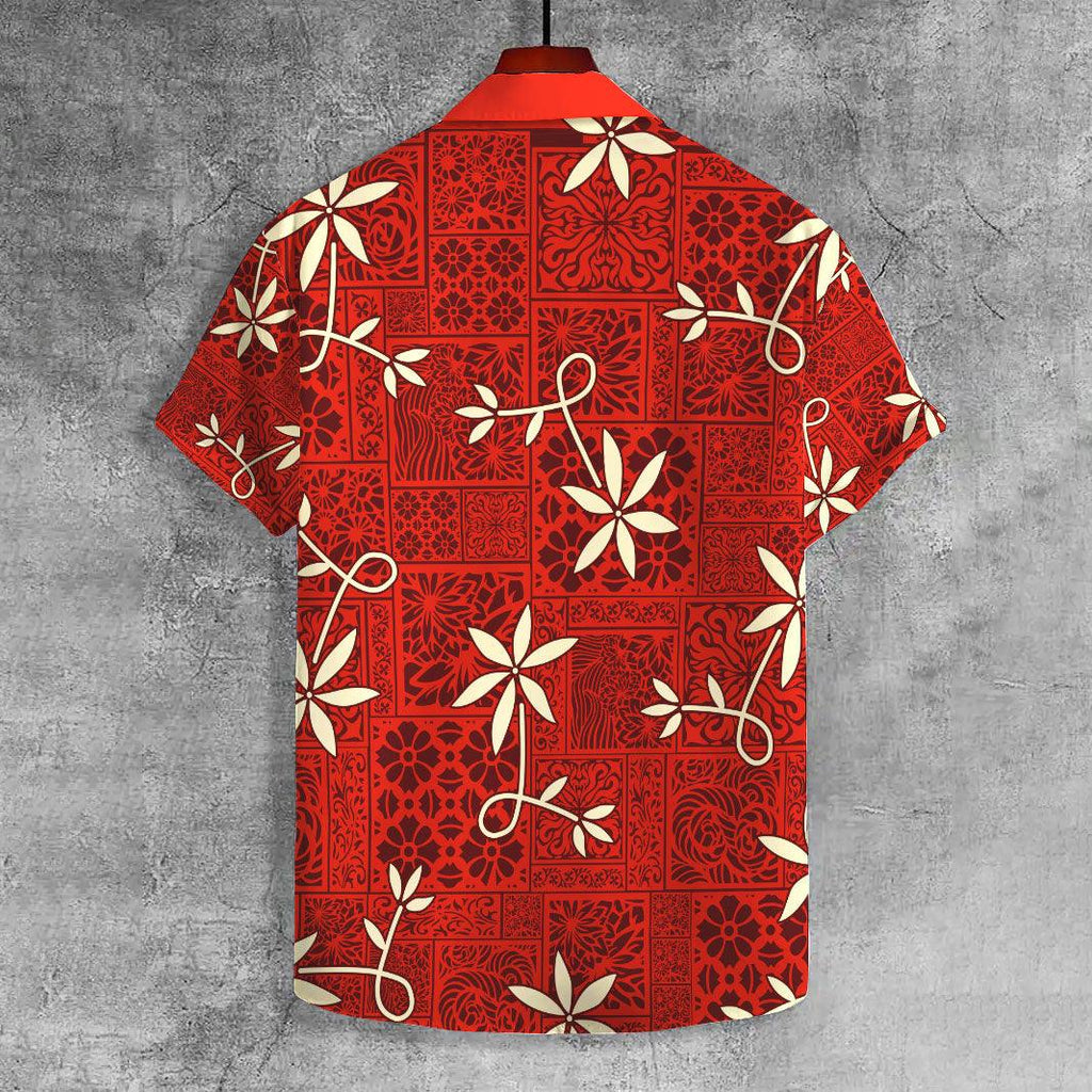 OodieGang Elvis Blue Hawaii Shirt UNISEX CASUAL HAWAIIAN SHIRT - OodieGang.com