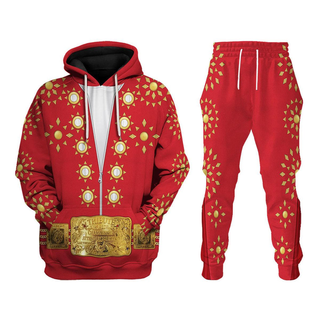 Oodiegang Elvis Burning Love Costume Hoodie Sweatshirt T-Shirt Sweatpants - Oodiegang.com