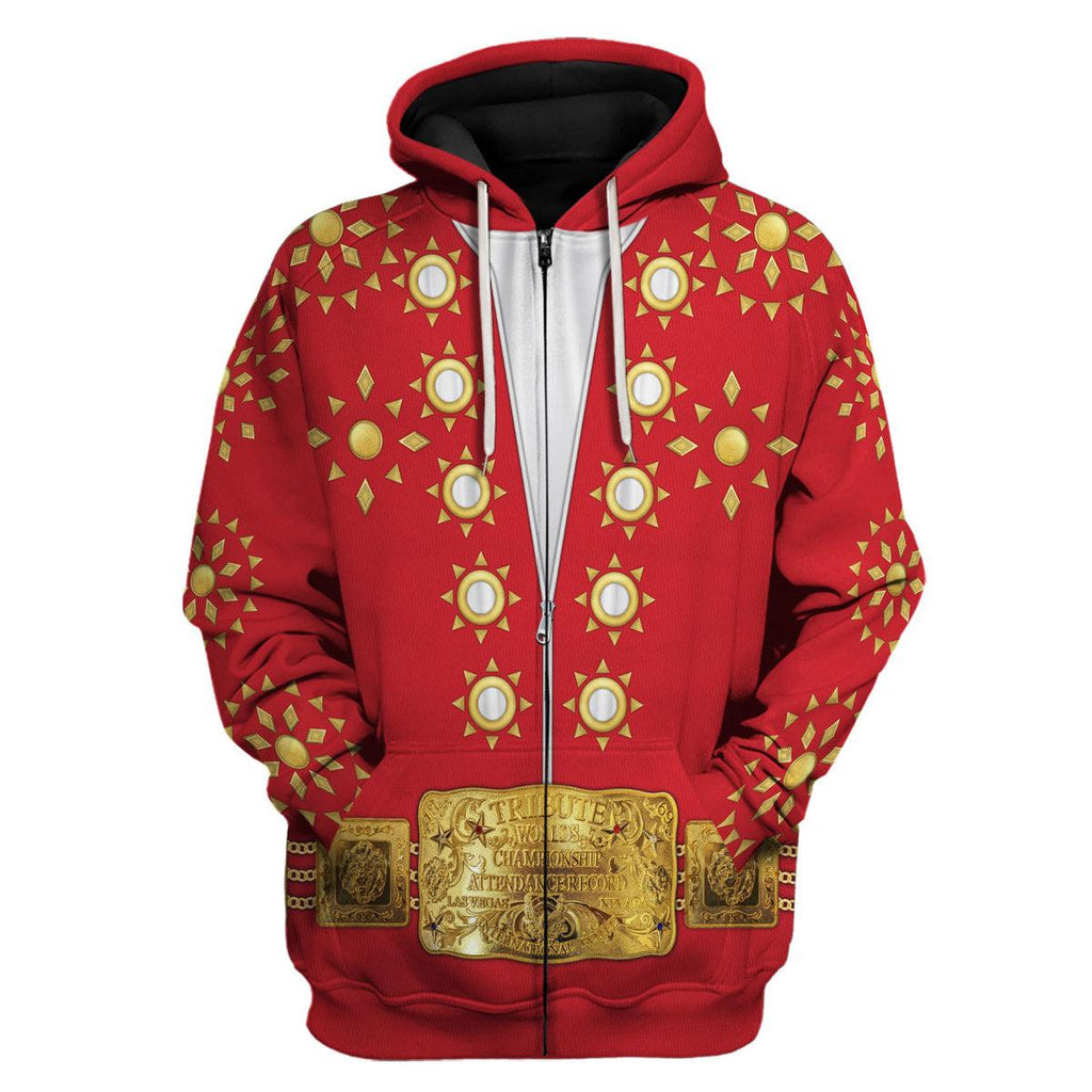 Oodiegang Elvis Burning Love Costume Hoodie Sweatshirt T-Shirt Sweatpants - Oodiegang.com