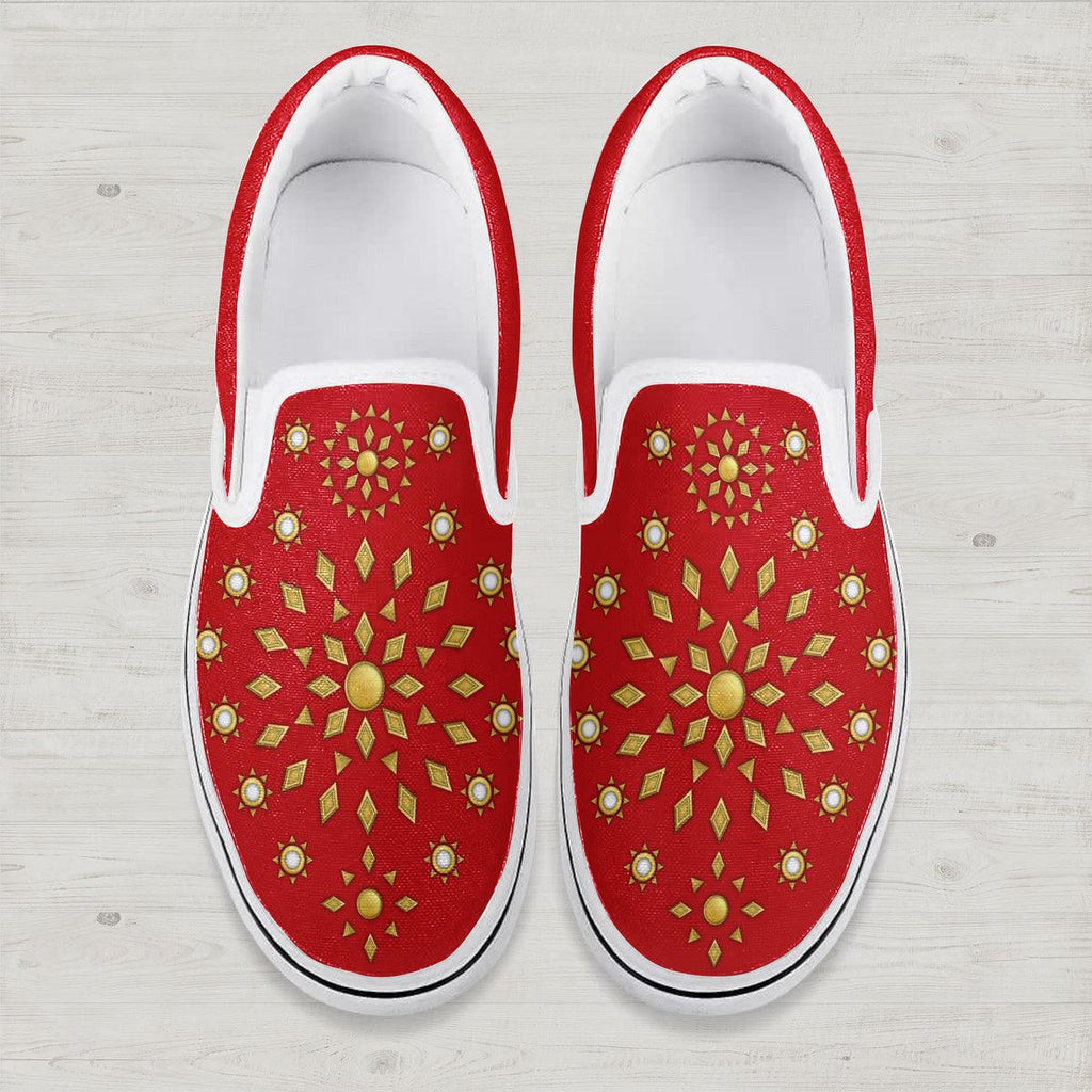 OodieGang Elvis Burning Love Slip On Shoes - OodieGang.com