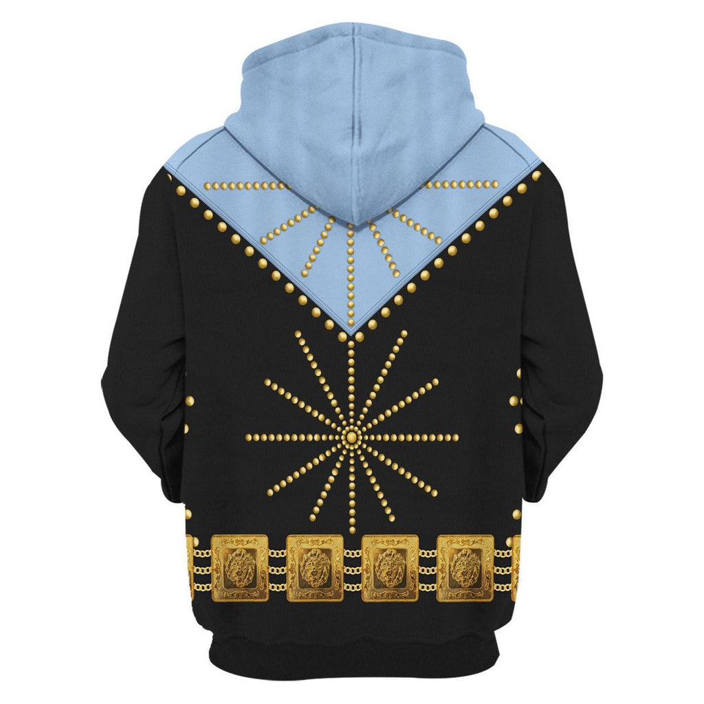 Oodiegang Elvis Cisco Blue Costume Hoodie Sweatshirt T-Shirt Sweatpants - Oodiegang.com