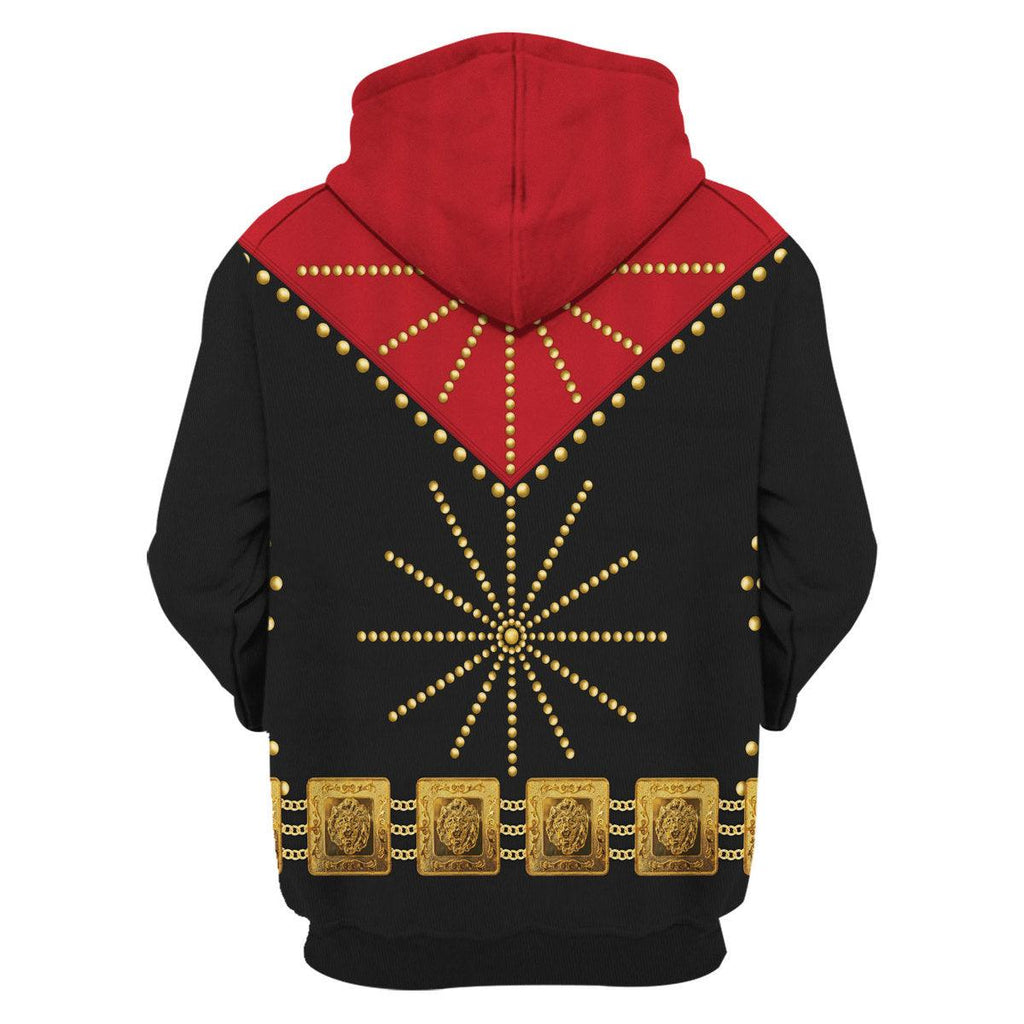 Oodiegang Elvis Cisco Red Costume Hoodie Sweatshirt T-Shirt Sweatpants - Oodiegang.com