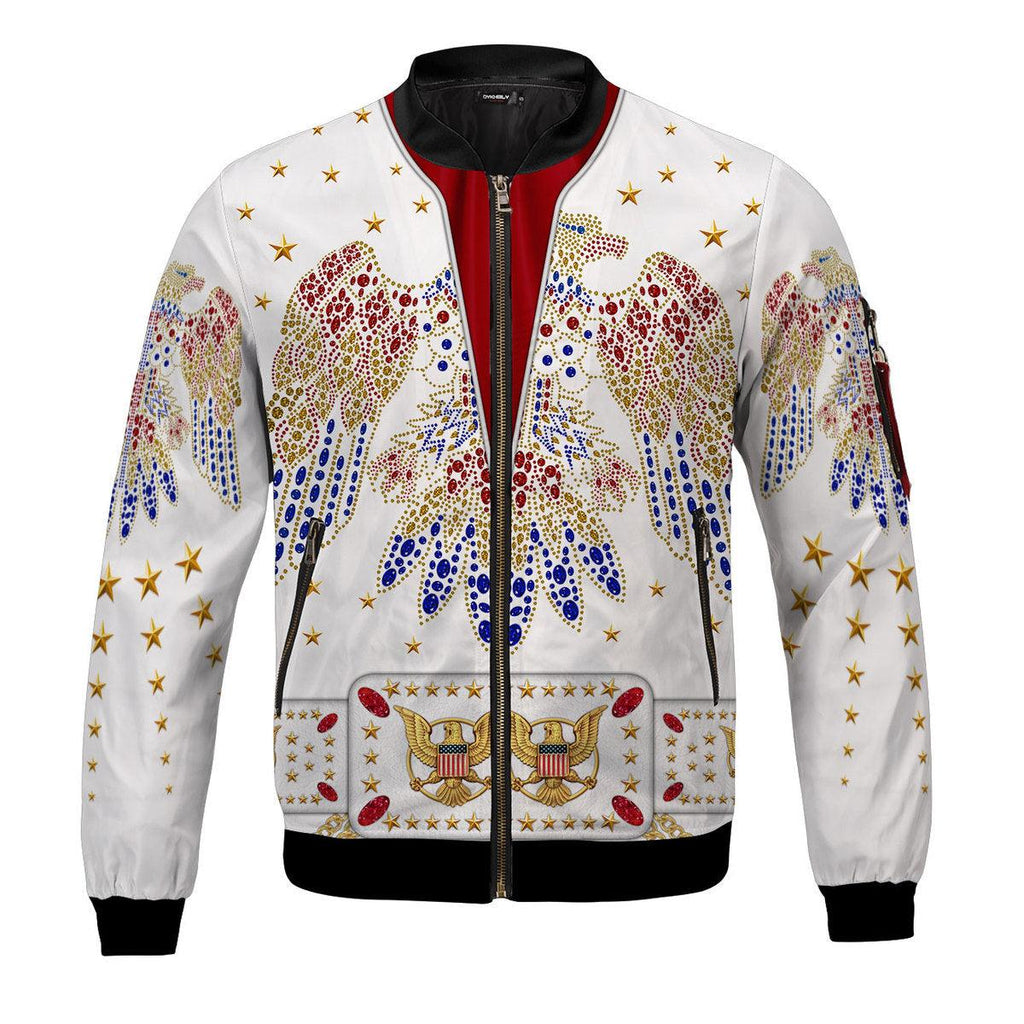 Oodiegang Elvis Costume Bomber Jacket - Oodiegang.com