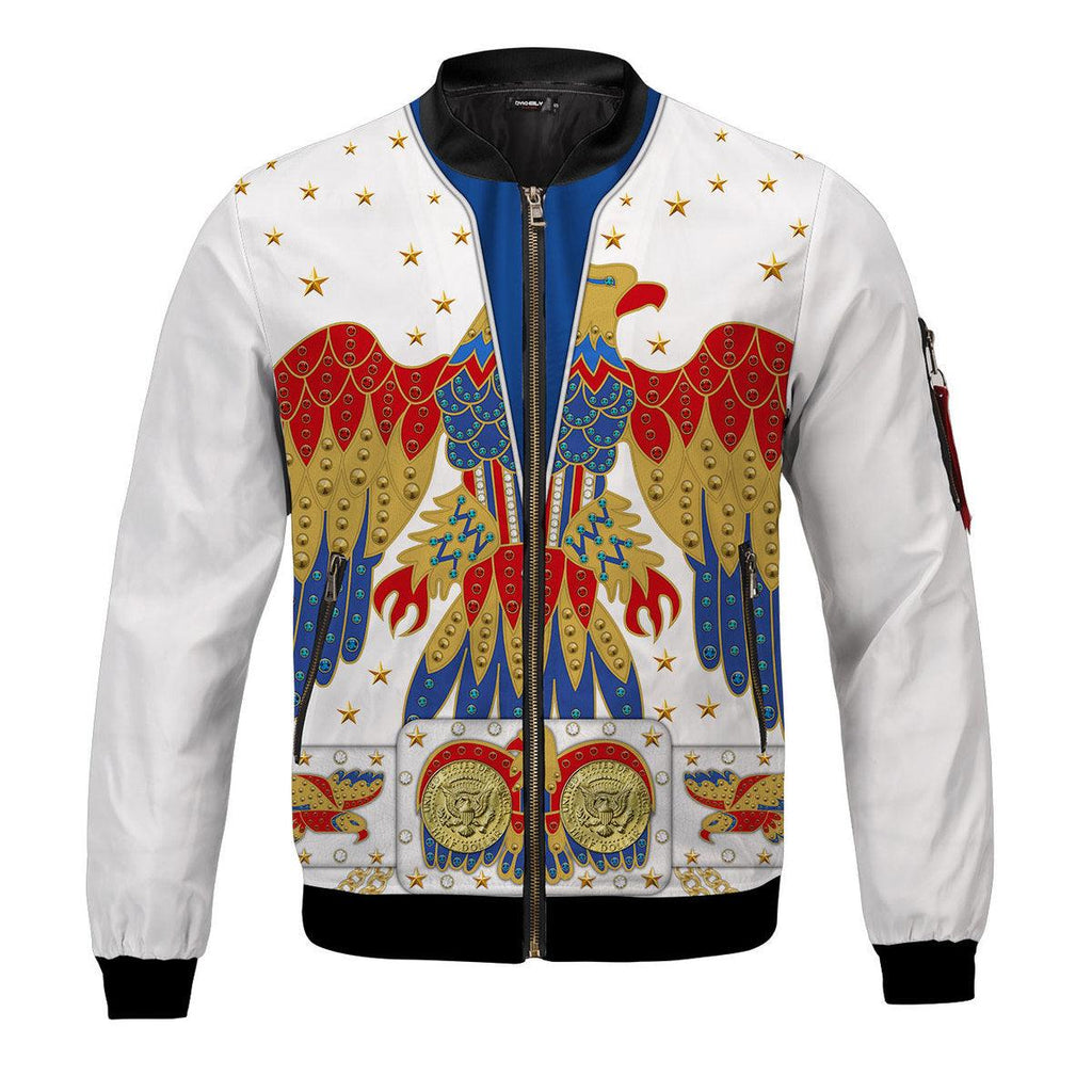 Oodiegang Elvis Eagle Bomber Jacket - Oodiegang.com