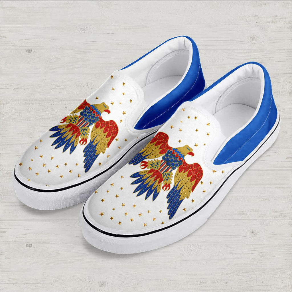 OodieGang Elvis Eagle Slip On Shoes - OodieGang.com