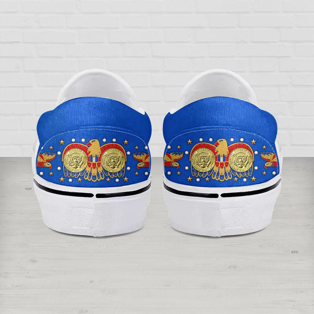 OodieGang Elvis Eagle Slip On Shoes - OodieGang.com