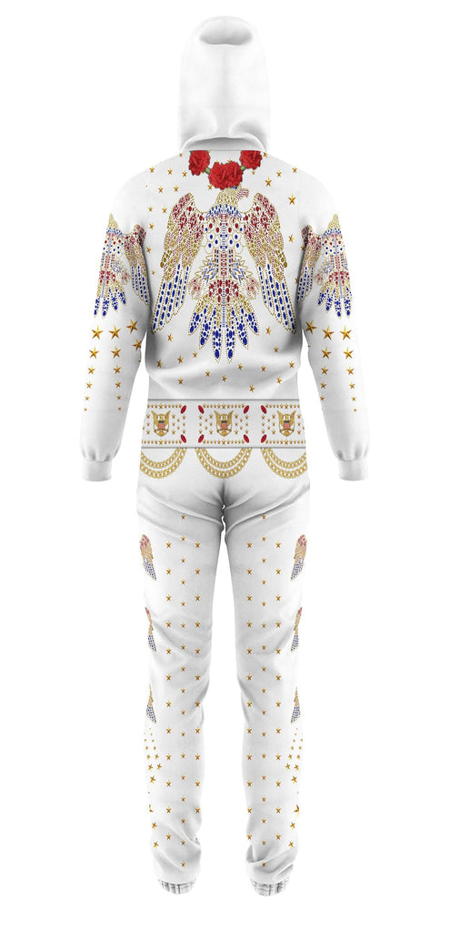 OodieGang Elvis Flower jumpsuit Costume - OodieGang.com