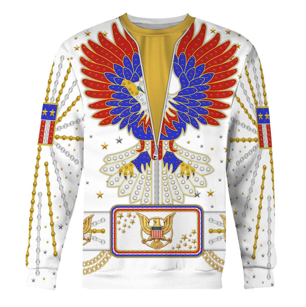 Oodiegang Elvis New Generation Eagle Costume Hoodie Sweatshirt T-Shirt Sweatpants - Oodiegang.com