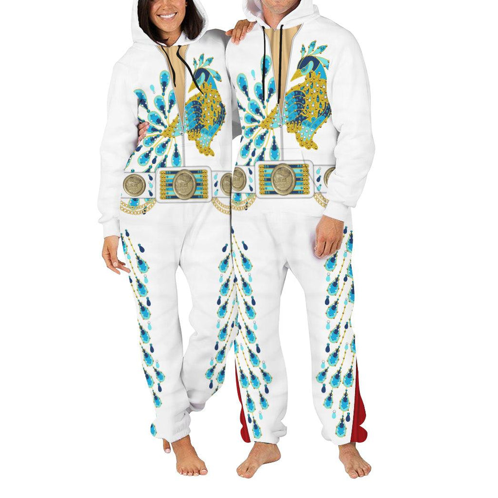 OodieGang Elvis Peacock jumpsuit Costume - OodieGang.com