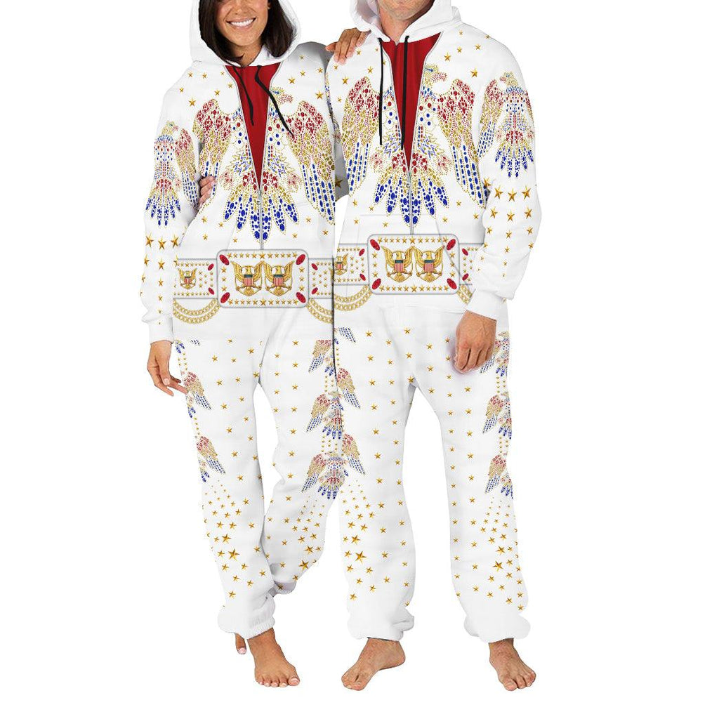 OodieGang Elvis Presley Eagle jumpsuit Costume - OodieGang.com