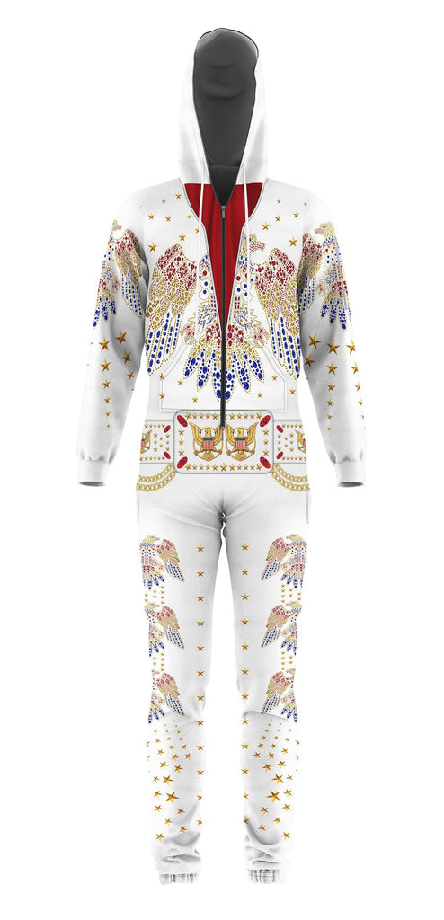 OodieGang Elvis Presley Eagle jumpsuit Costume - OodieGang.com