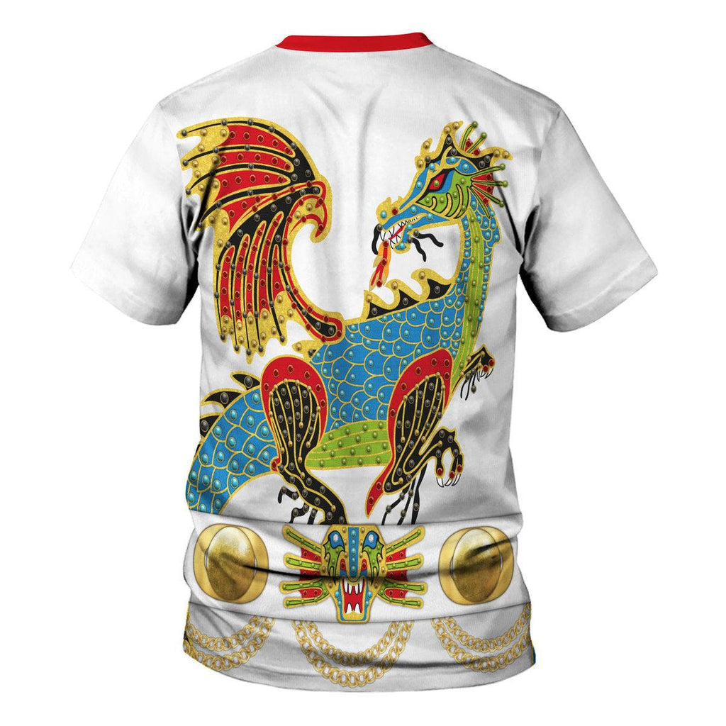 Oodiegang Elvis Presley The Dragon Outfit Costume Hoodie Sweatshirt T-Shirt Sweatpants - Oodiegang.com